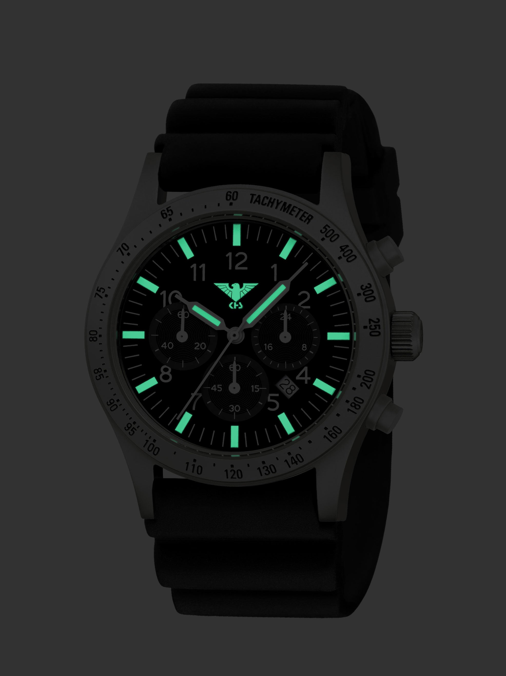 PLATOON | Quarz Solar Chronograph | Steel