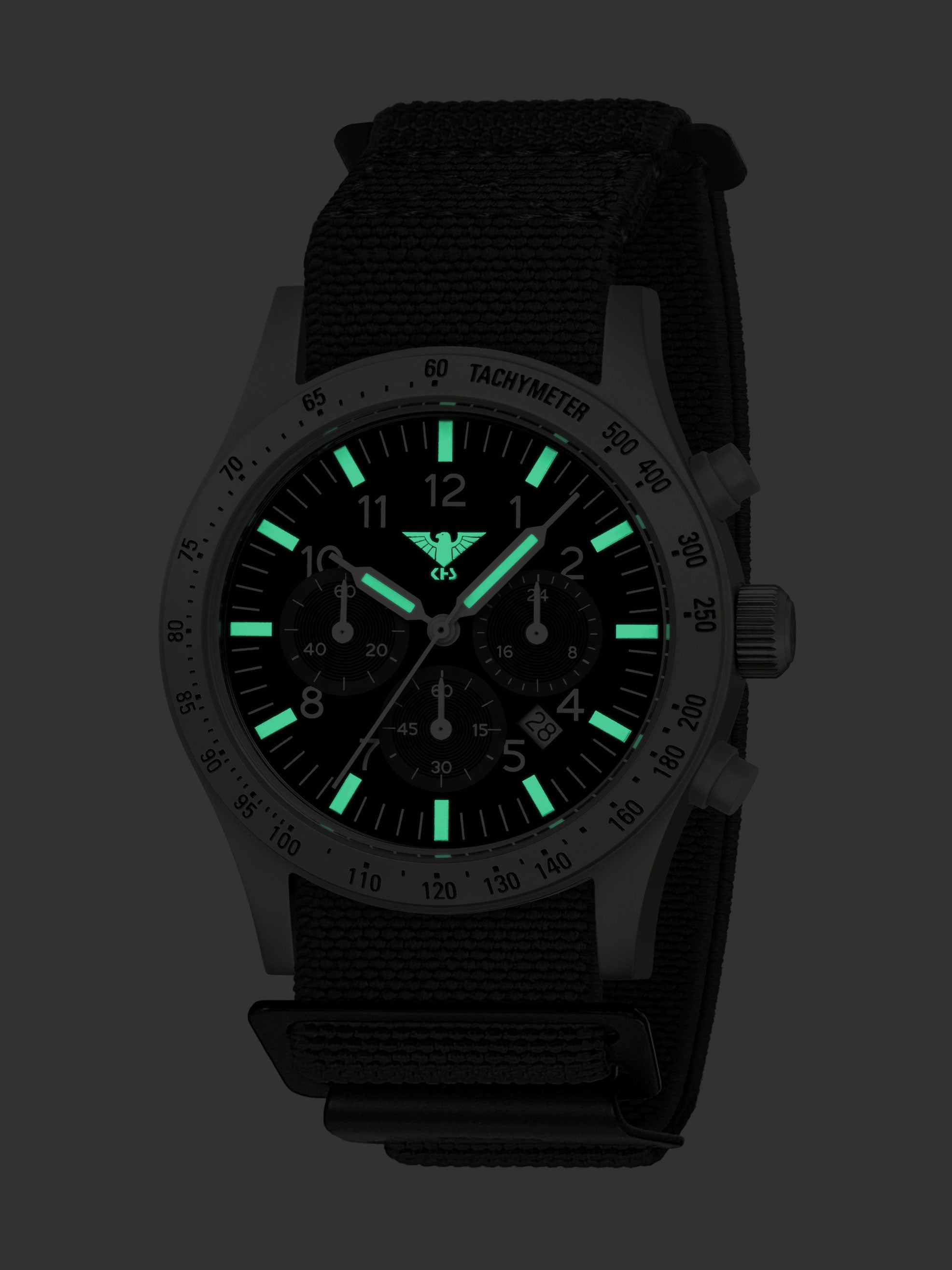 PLATOON | Quarz Solar Chronograph | Steel