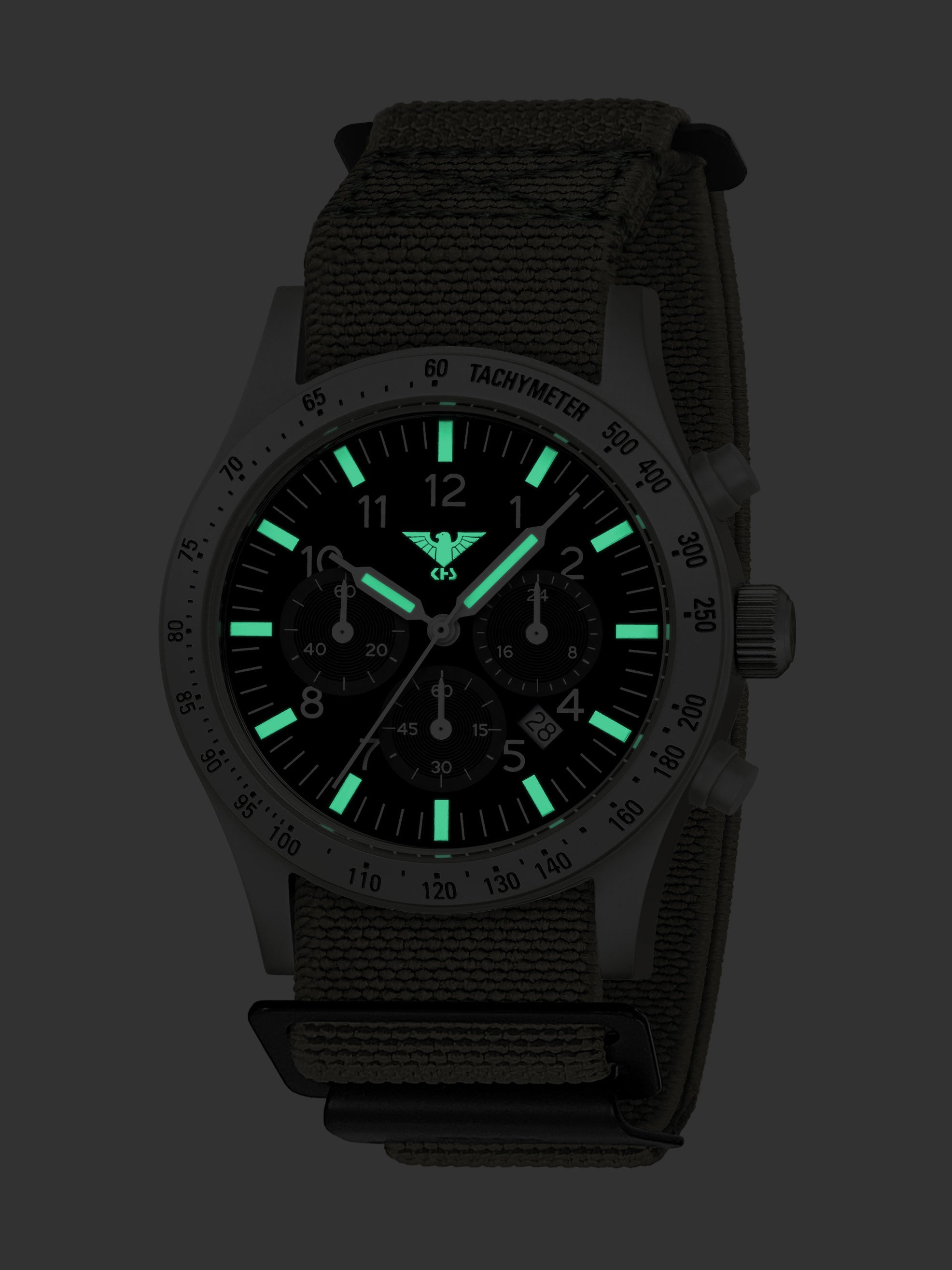 PLATOON | Quarz Solar Chronograph | Steel