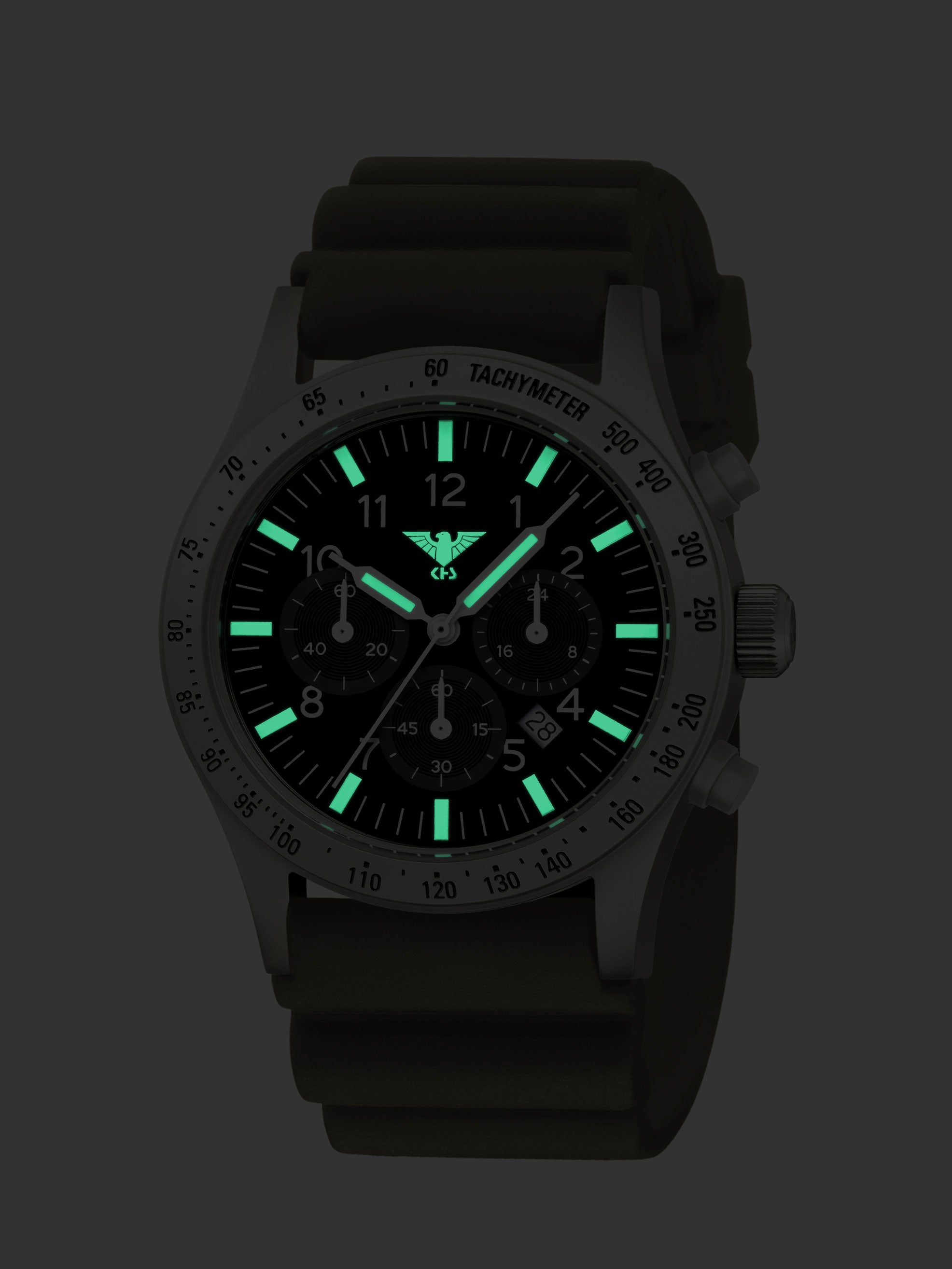 PLATOON | Quarz Solar Chronograph | Steel