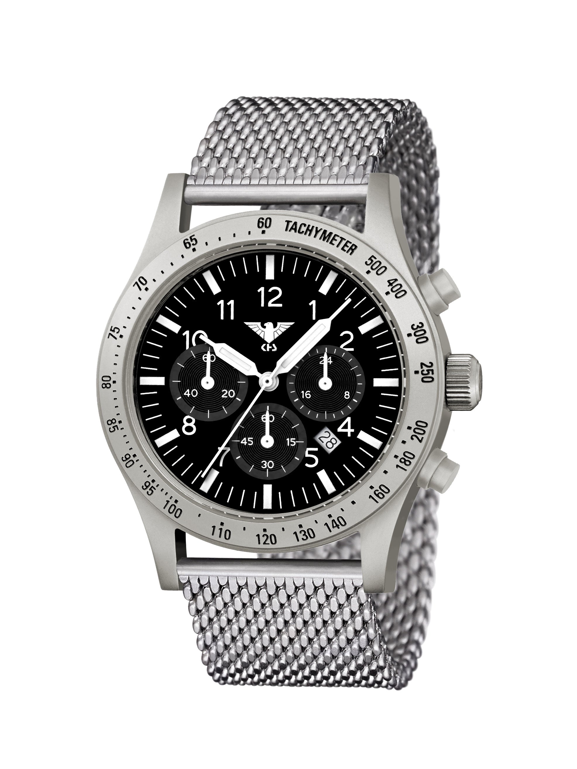 PLATOON | Quarz Solar Chronograph | Steel