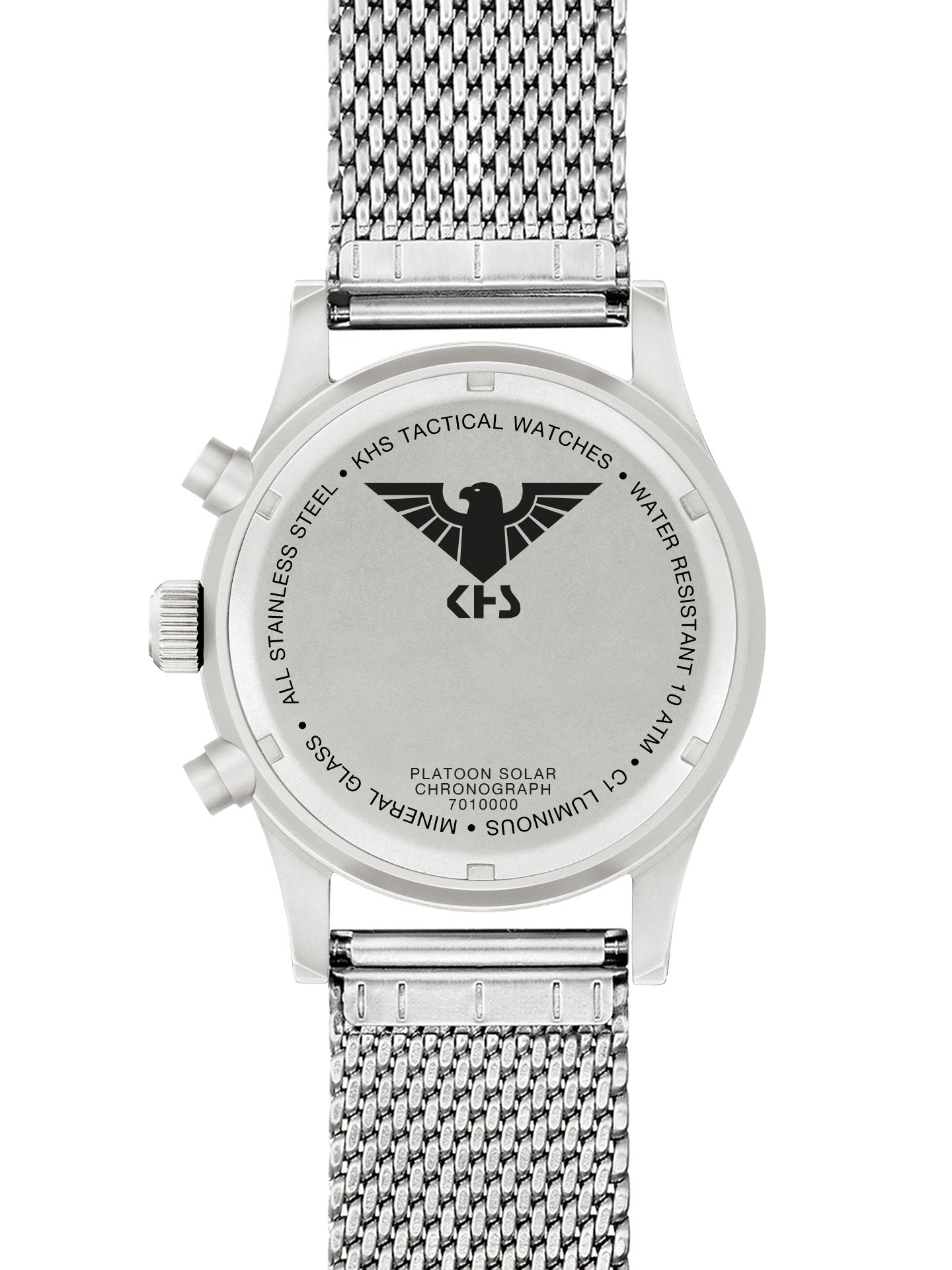 PLATOON | Quarz Solar Chronograph | Steel