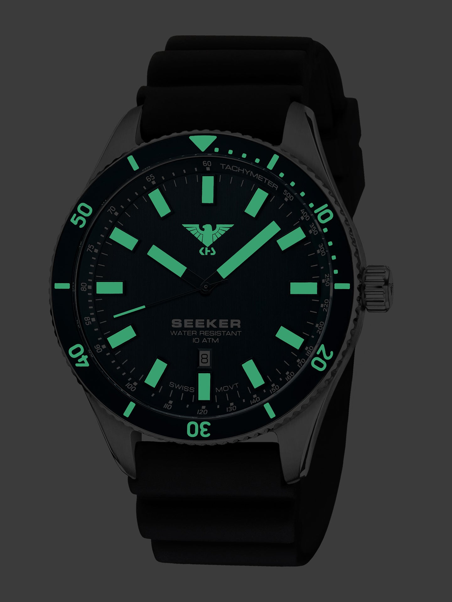 SEEKER | Quarz Analog | Steel Blue Edition