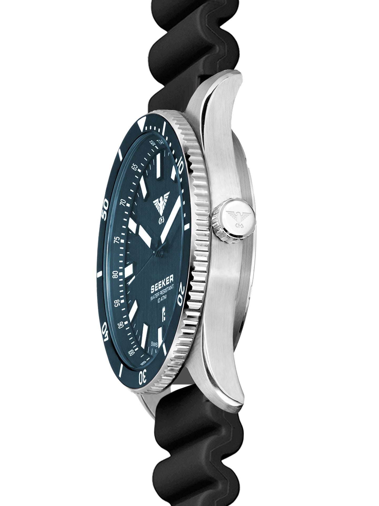 SEEKER | Quarz Analog | Steel Blue Edition