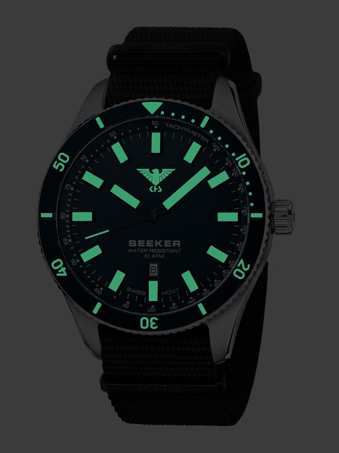 SEEKER | Quarz Analog | Steel Blue Edition