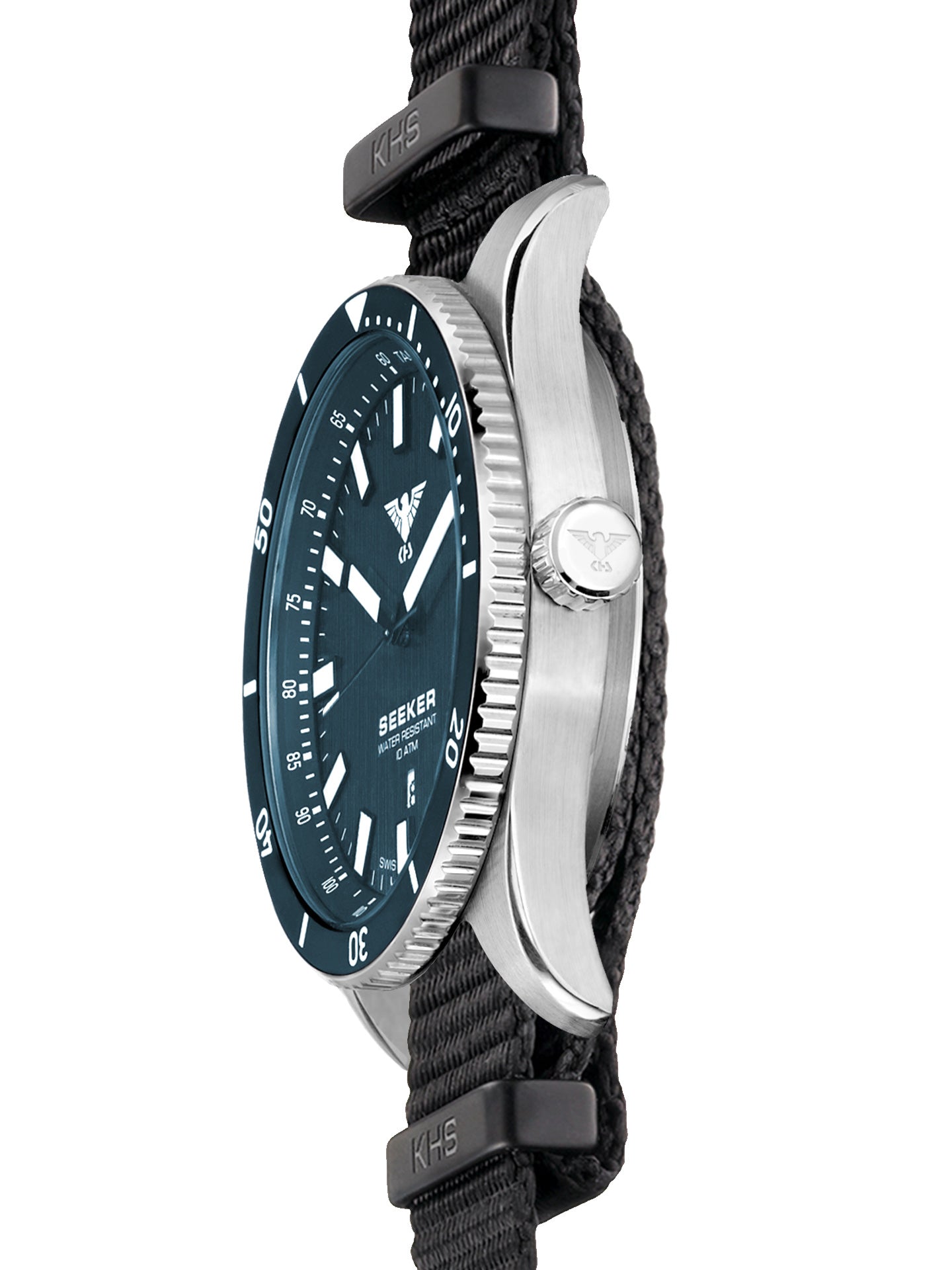 SEEKER | Quarz Analog | Steel Blue Edition