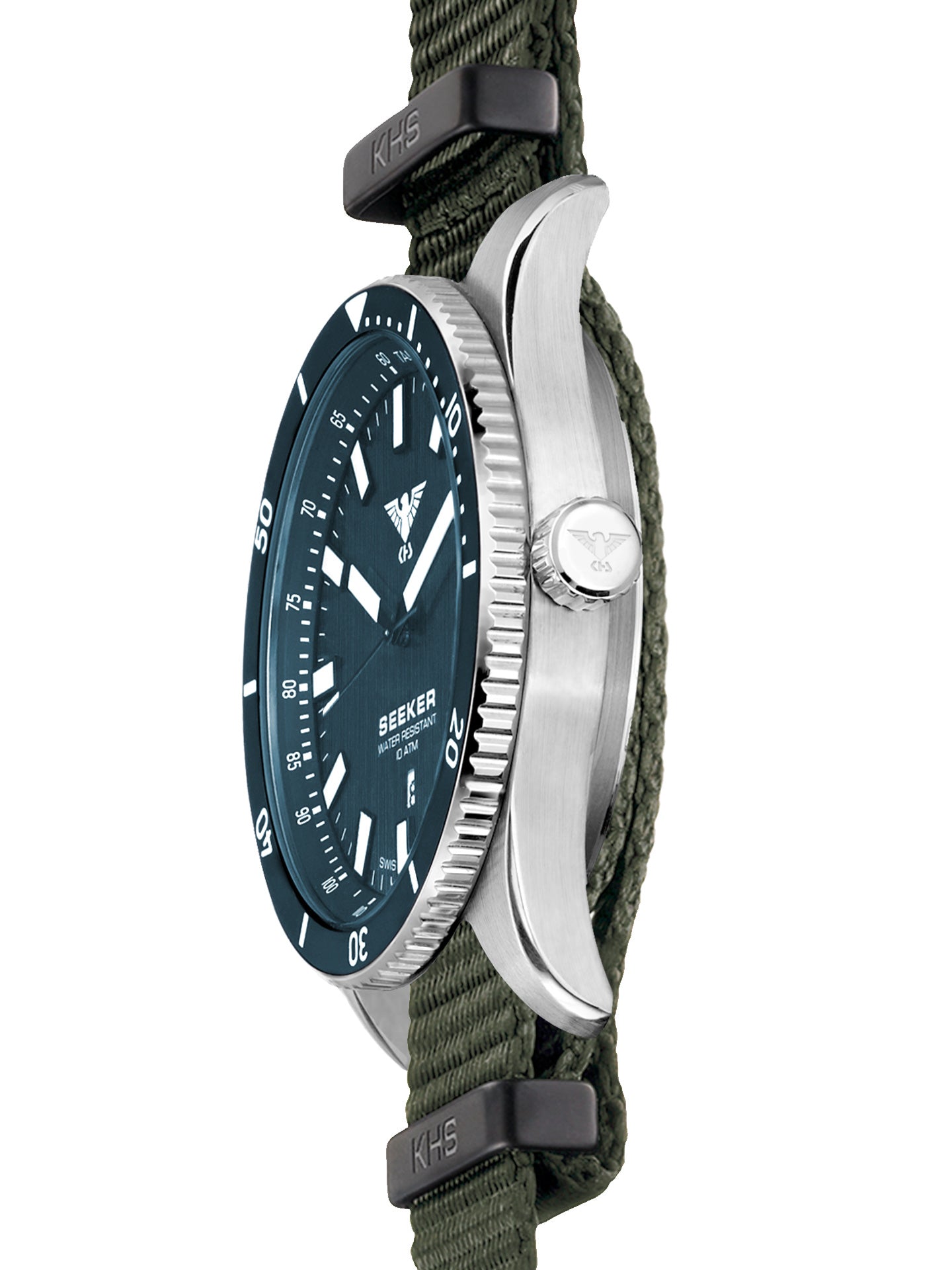 SEEKER | Quarz Analog | Steel Blue Edition