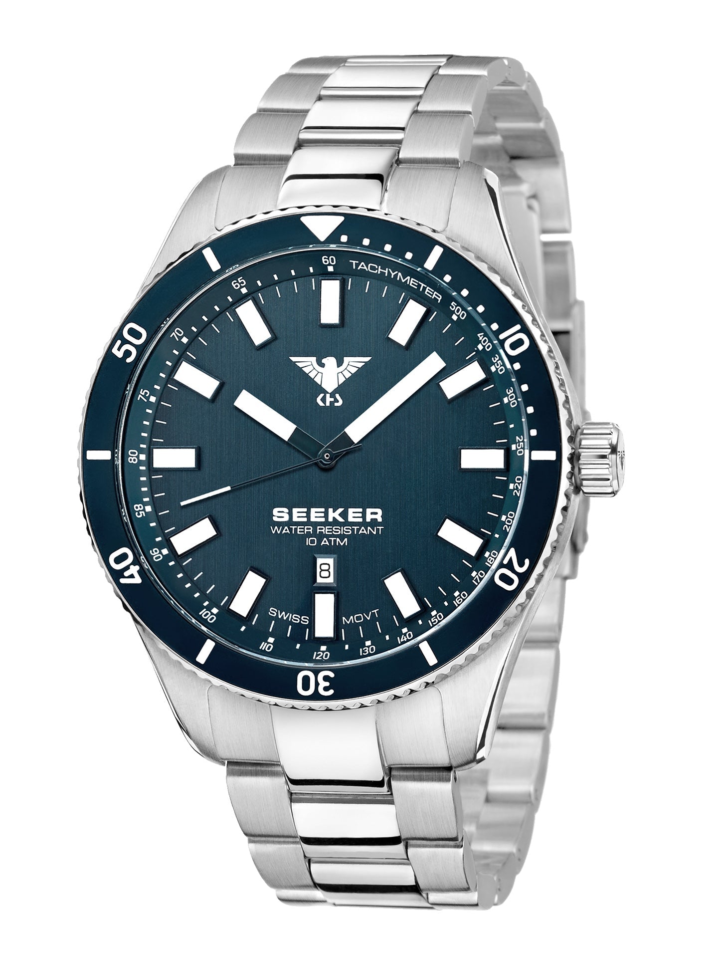 SEEKER | Quarz Analog | Steel Blue Edition