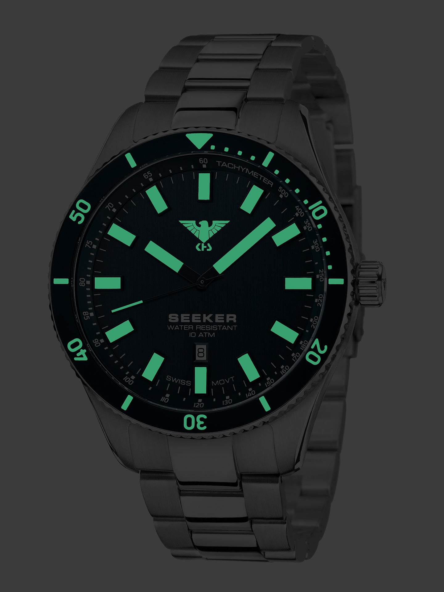 SEEKER | Quarz Analog | Steel Blue Edition