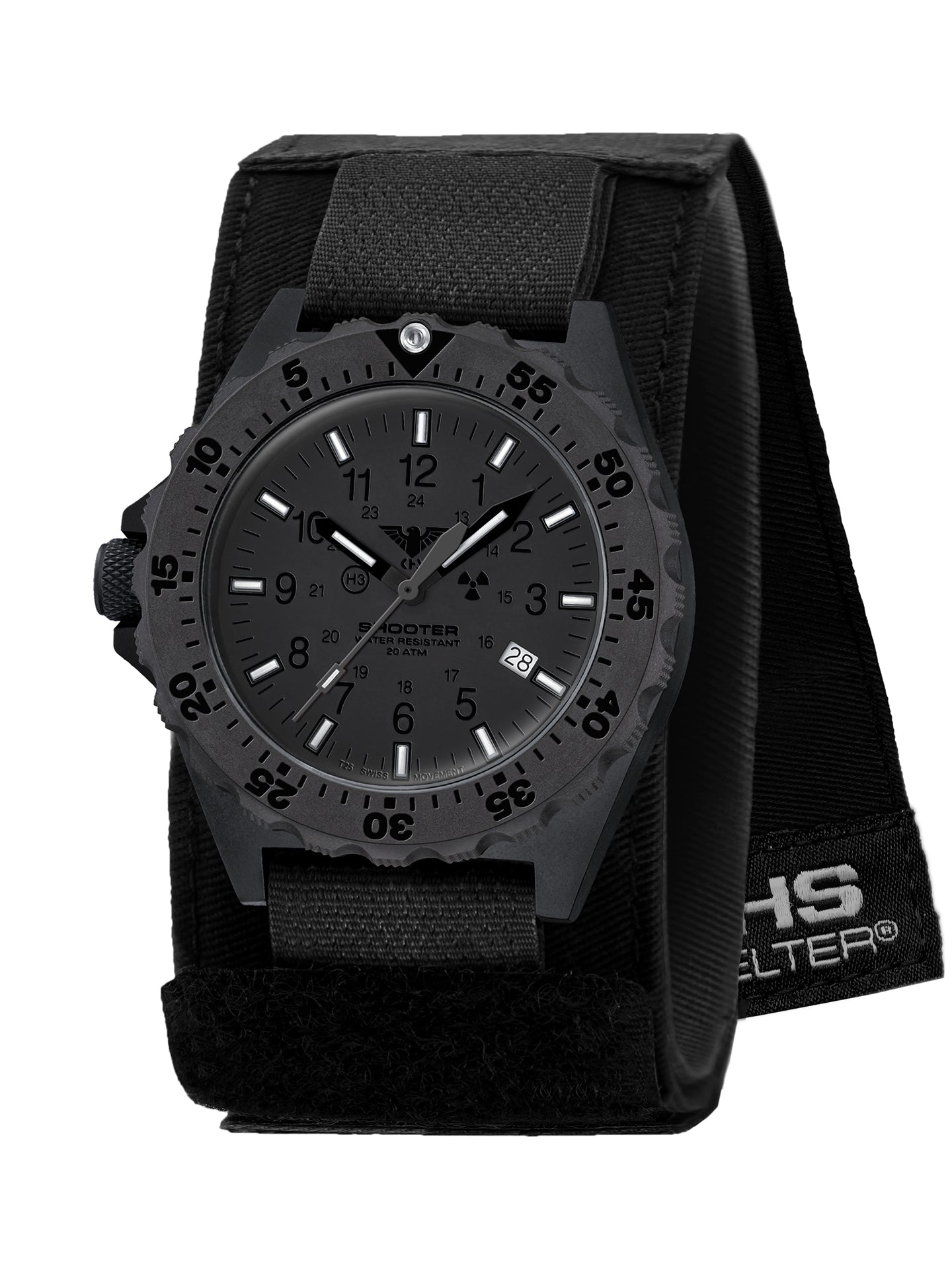 SHELTER® Band Schwarz