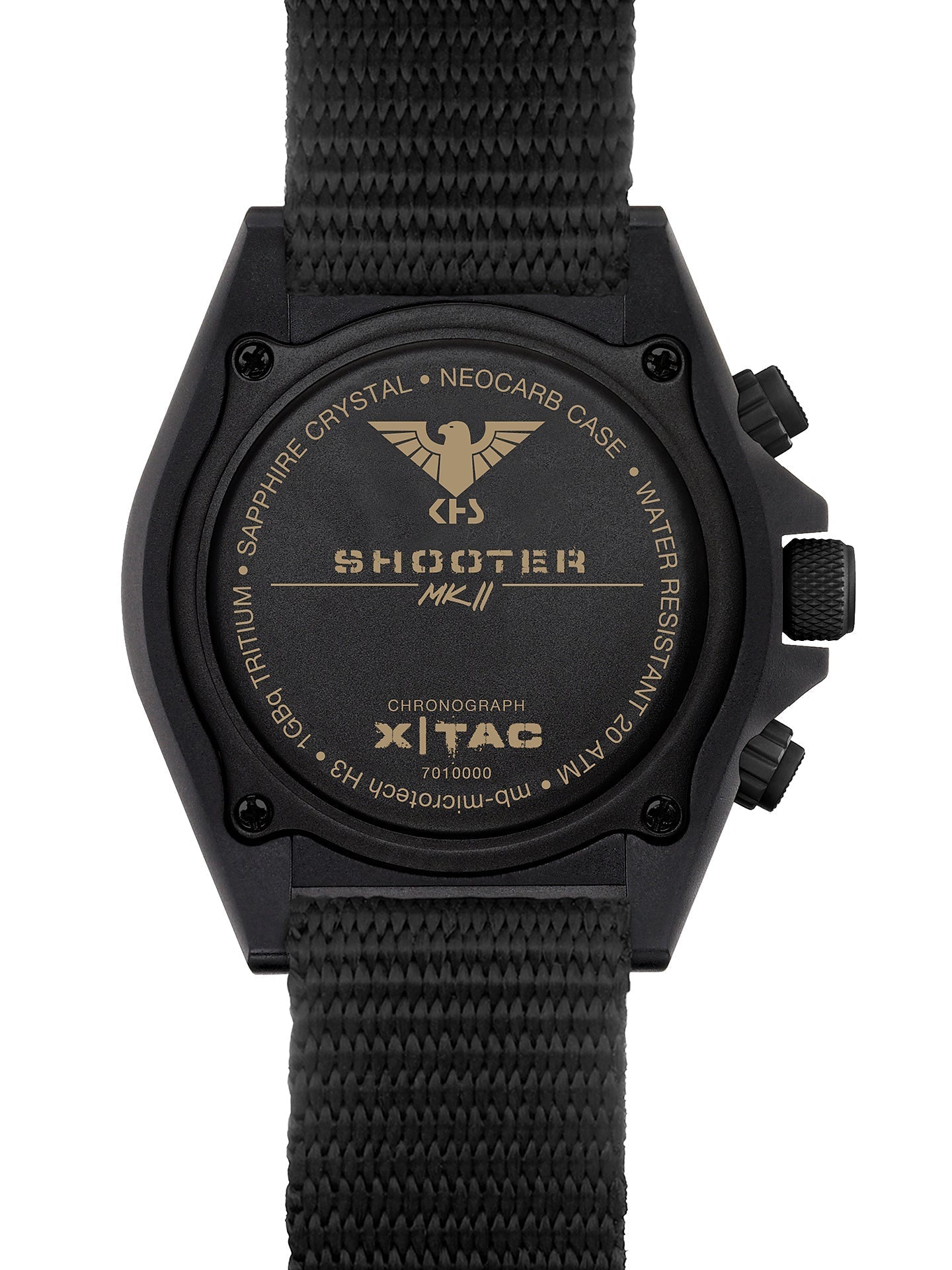 SHOOTER MKII | Quarz Chronograph | NEOCARB® XTAC