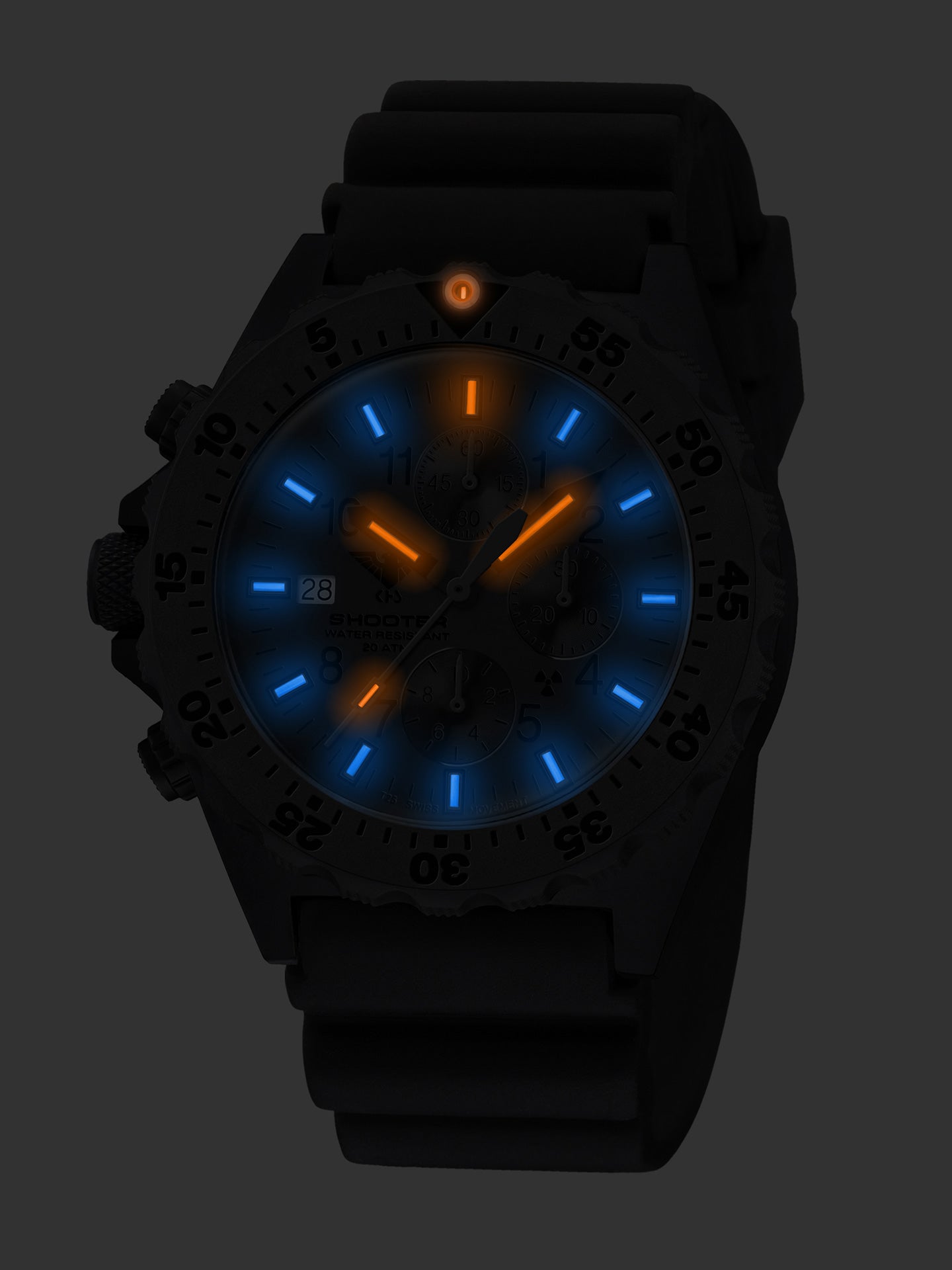 SHOOTER MKII | Quarz Chronograph | NEOCARB® XTAC