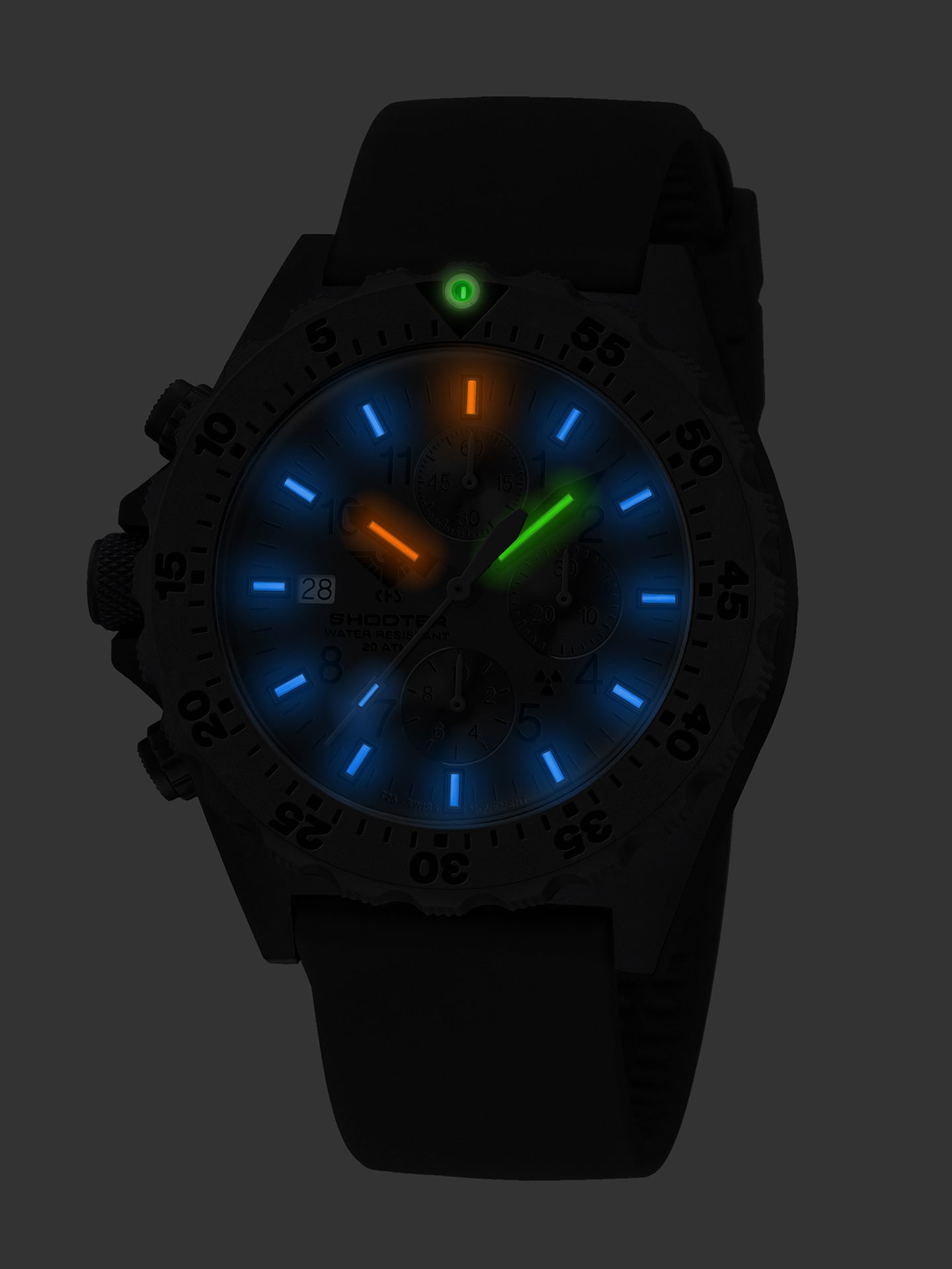 SHOOTER MKII | Quarz Chronograph | NEOCARB® XTAC