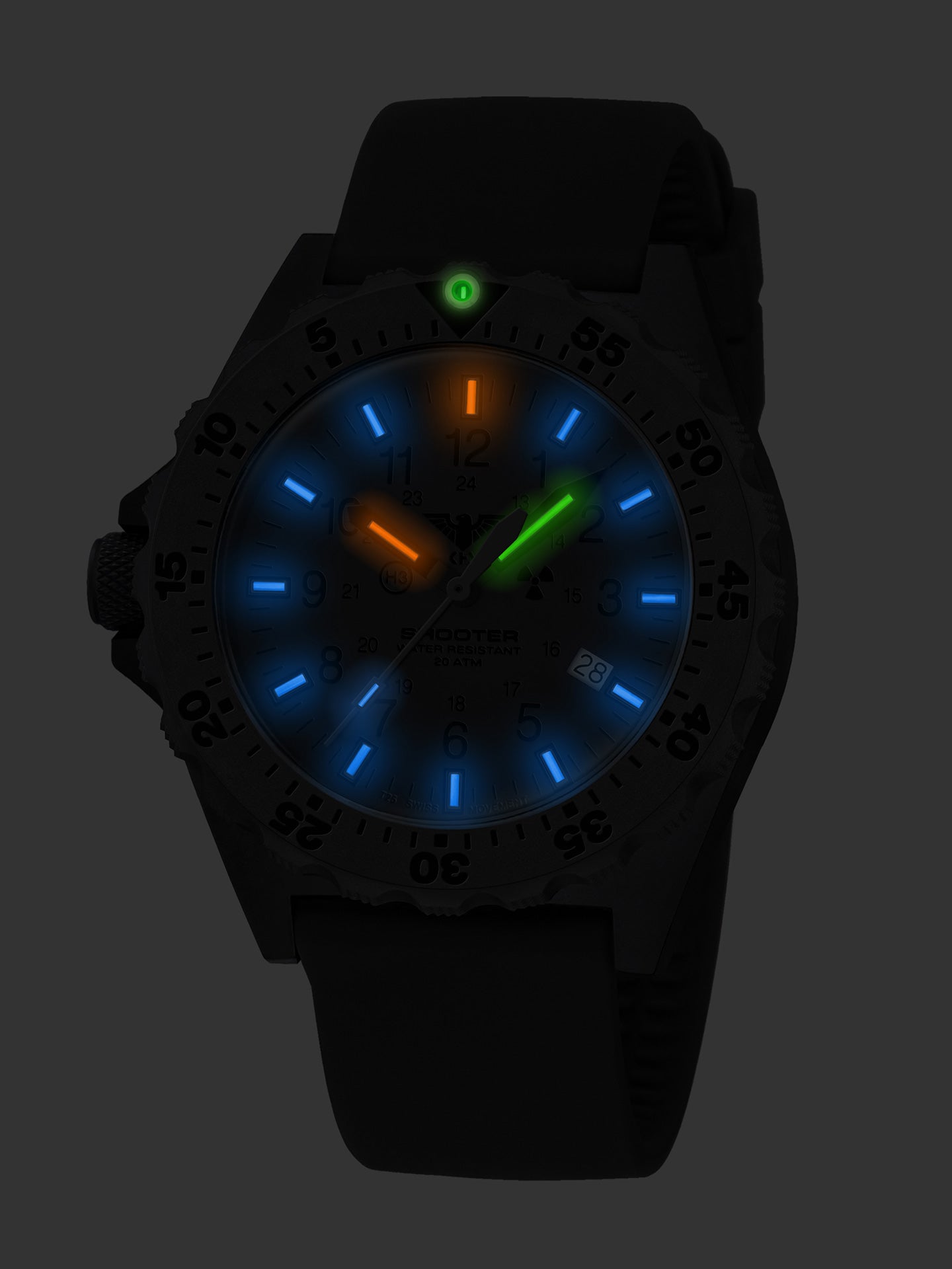 SHOOTER MKII | Quarz Analog | NEOCARB® XTAC