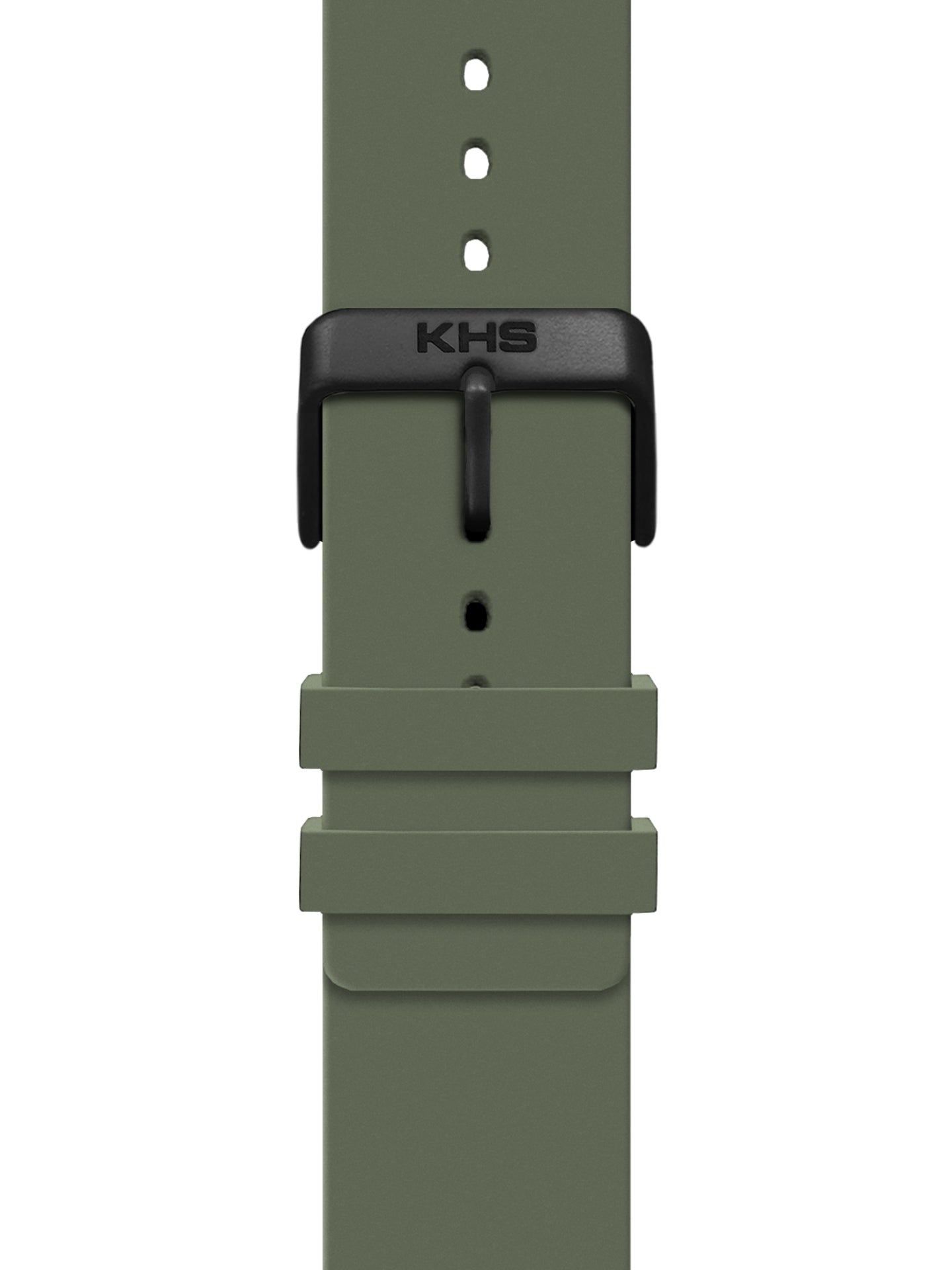 Silicone Band Olive 22mm