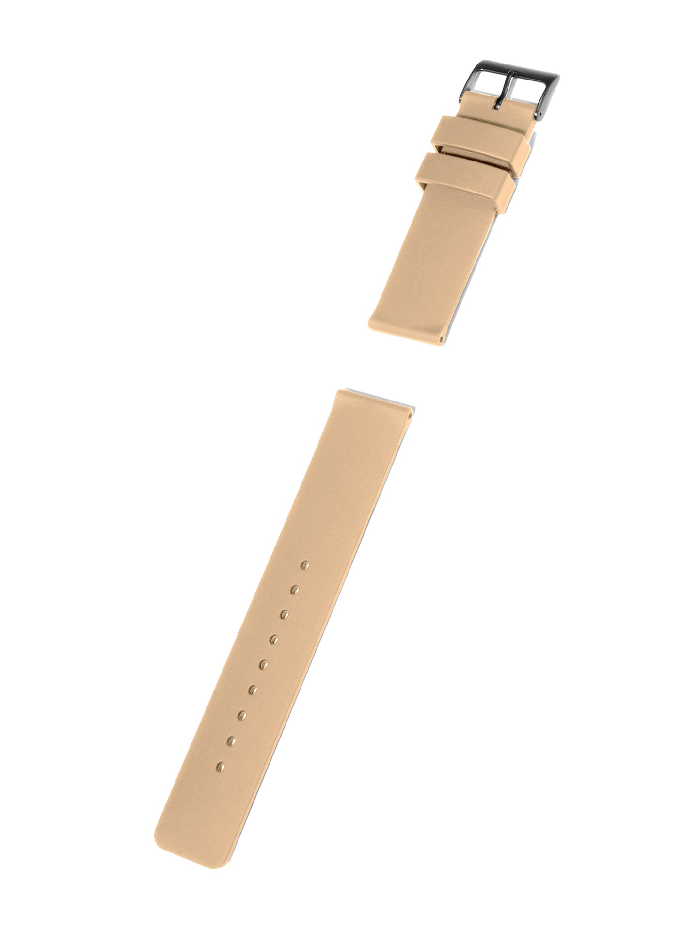Silikonband Tan 22mm