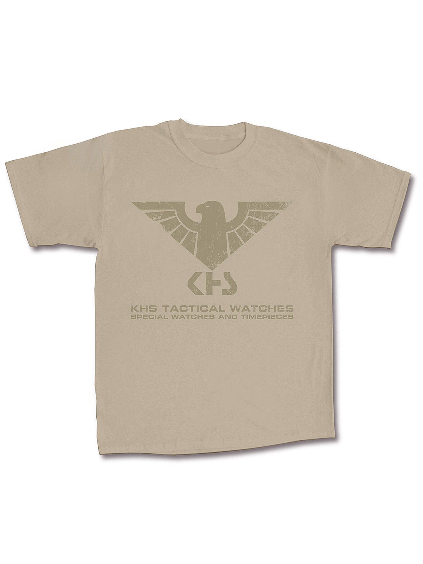 KHS T-Shirt Adlerlogo Beige