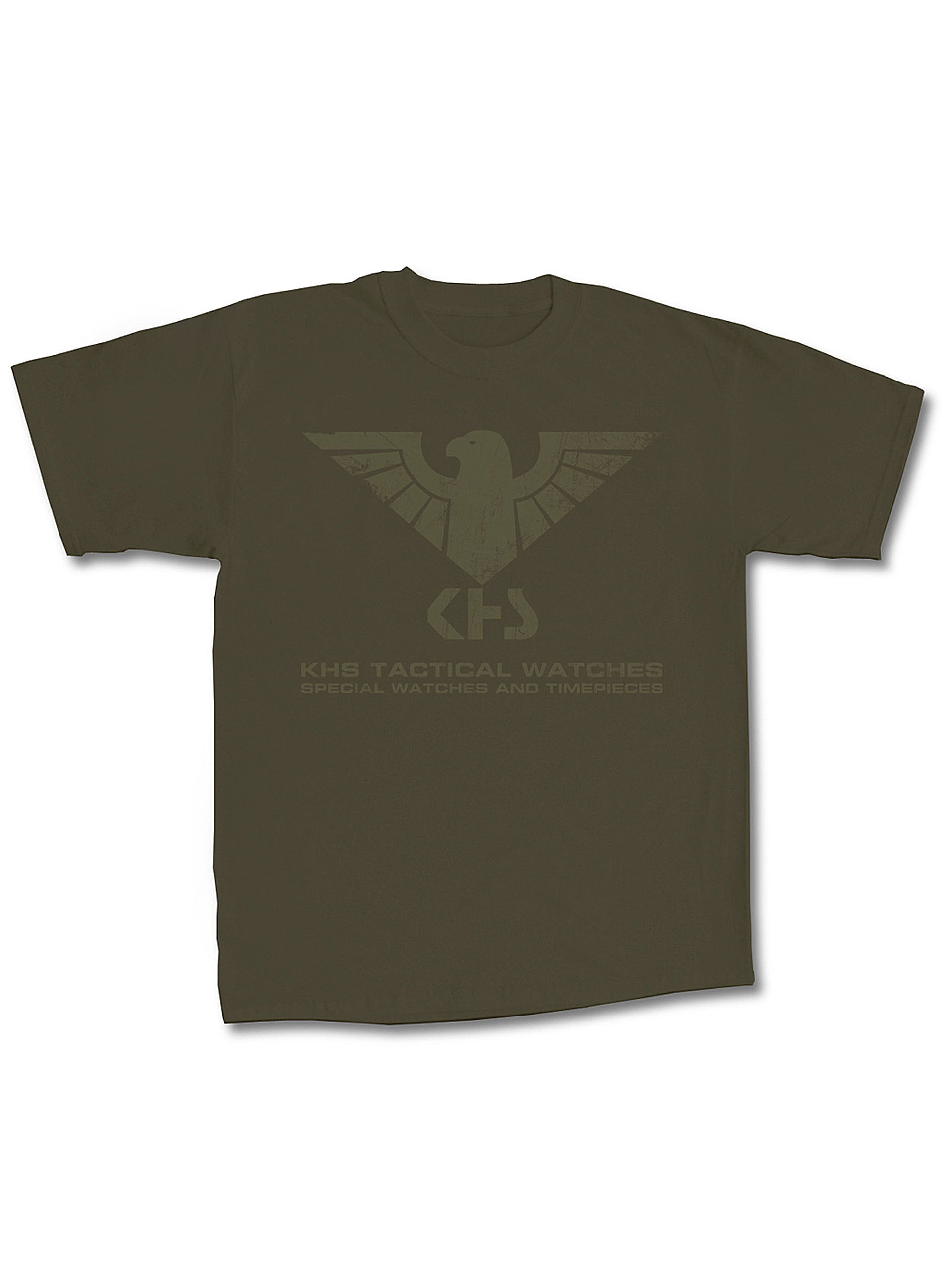 KHS T-Shirt Adlerlogo Oliv