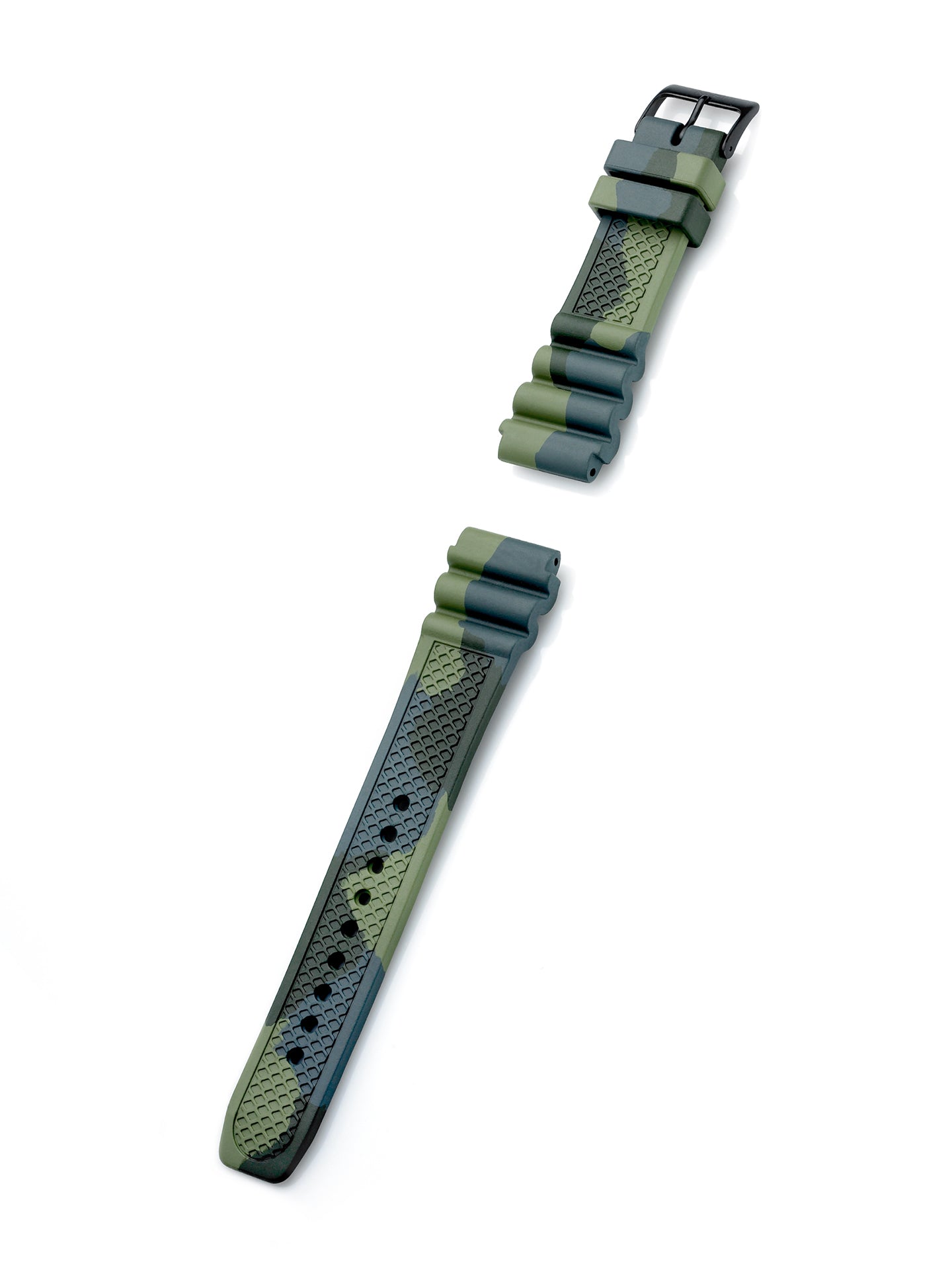Diver Band Camouflage Olive 22mm