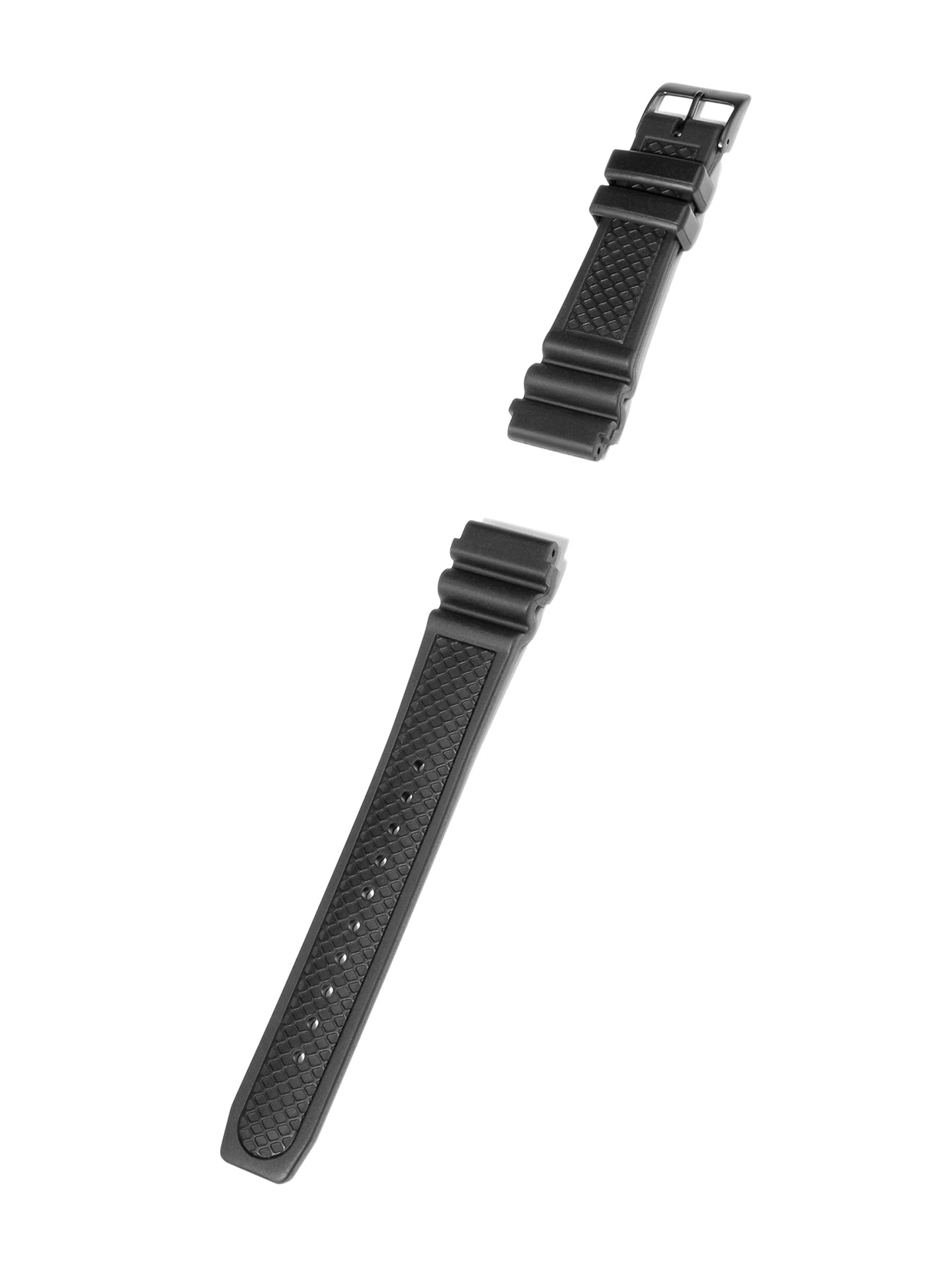 Taucherband Schwarz 22mm