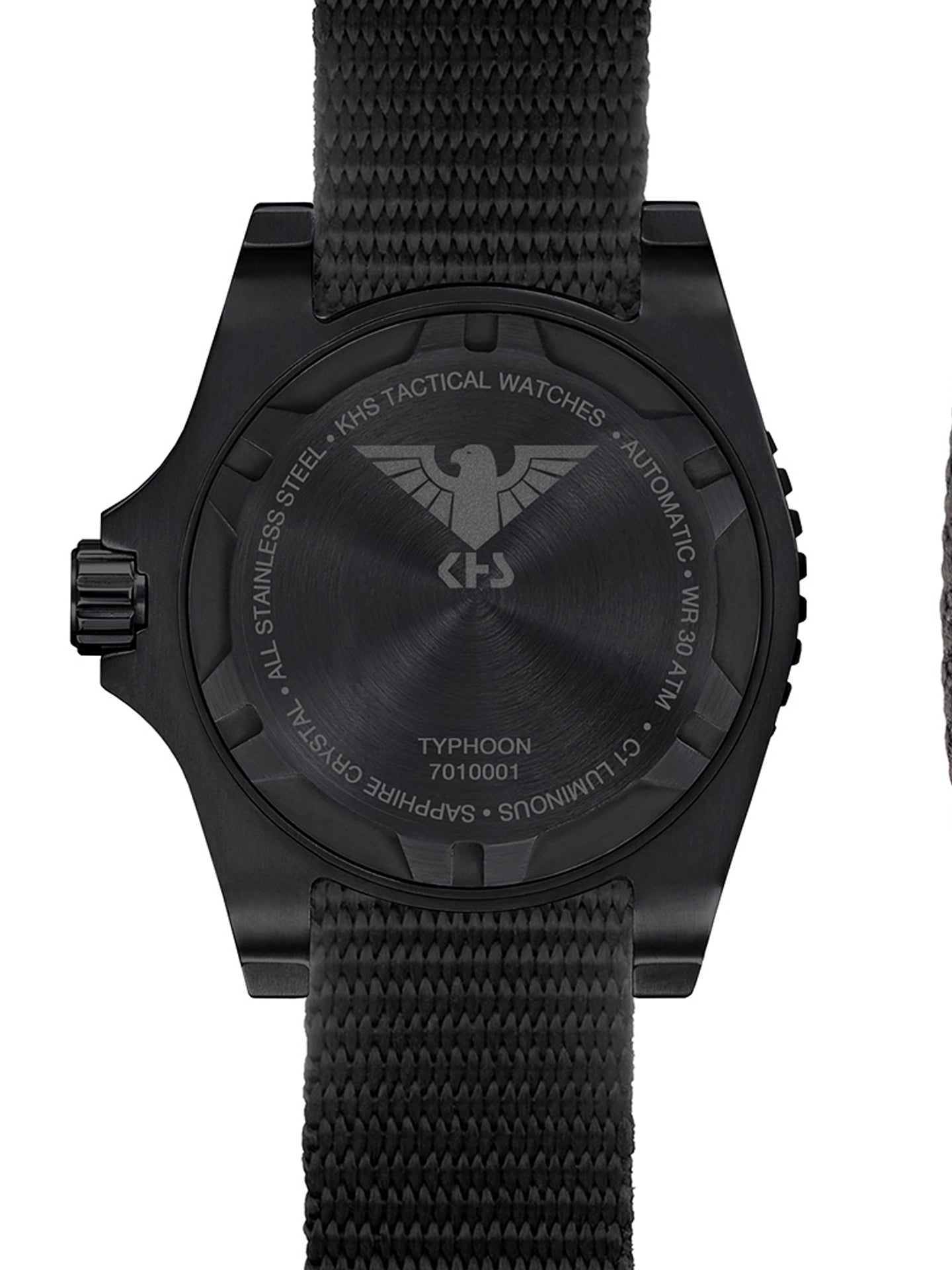 TYPHOON | Automatik Analog | Black Steel