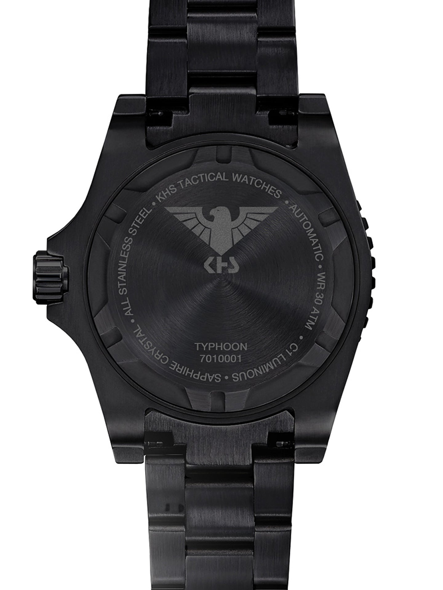 TYPHOON | Automatik Analog | Black Steel