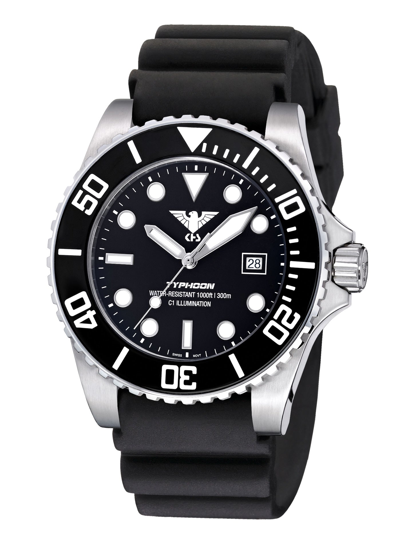 TYPHOON | Quarz Analog | Steel