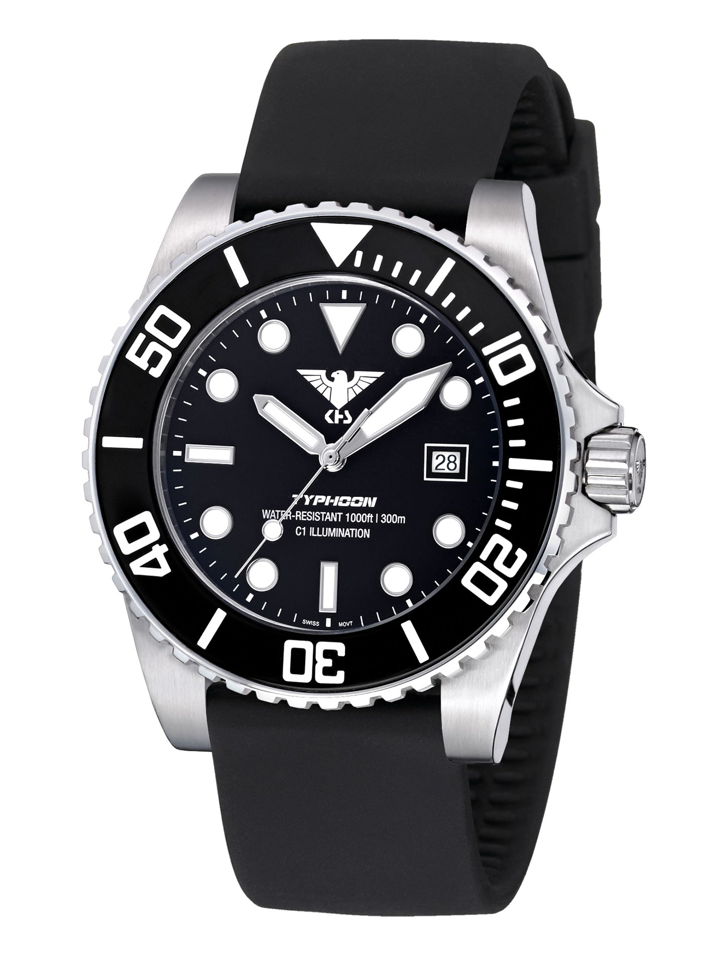 TYPHOON | Quarz Analog | Steel