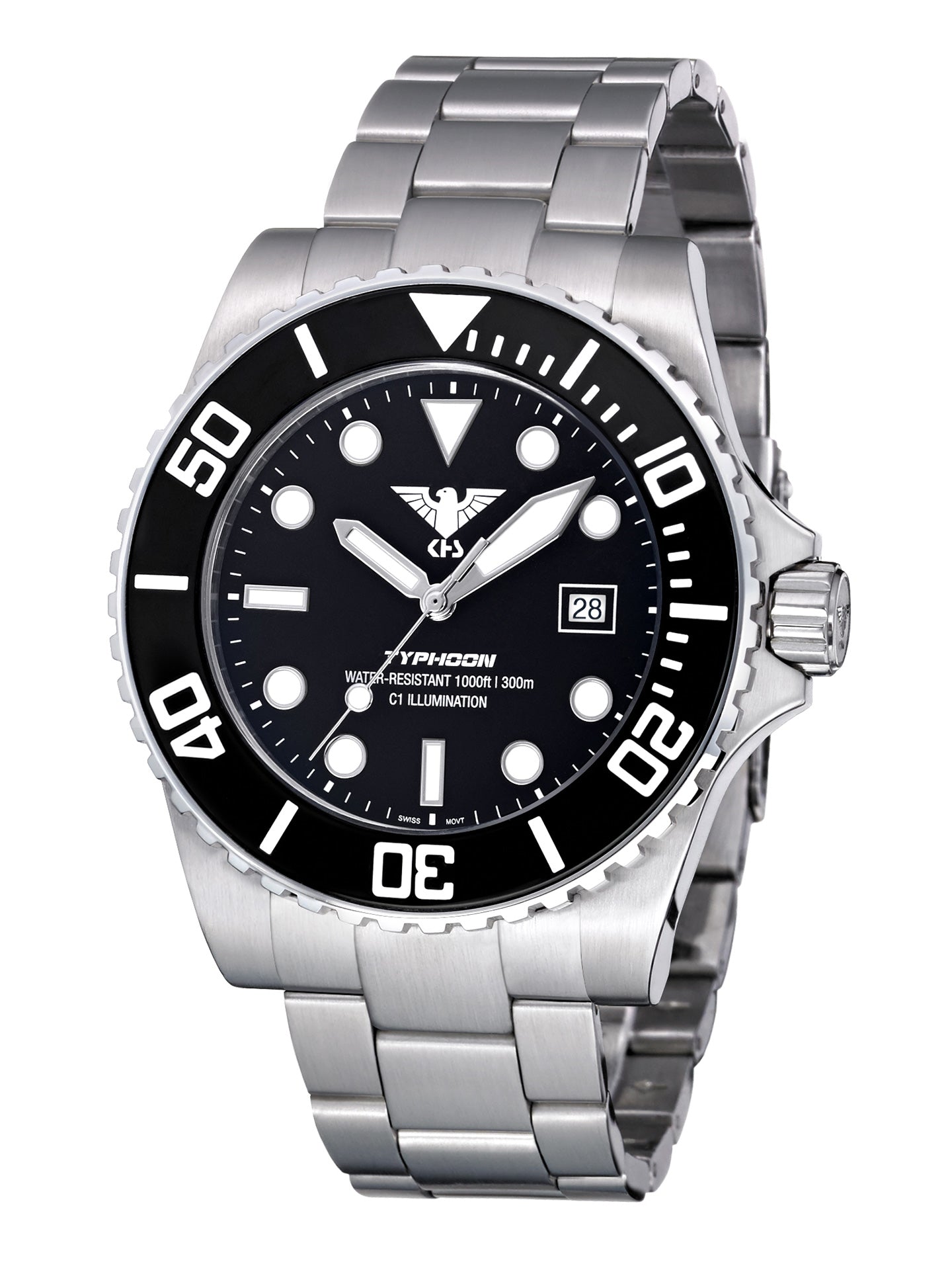 TYPHOON | Quarz Analog | Steel