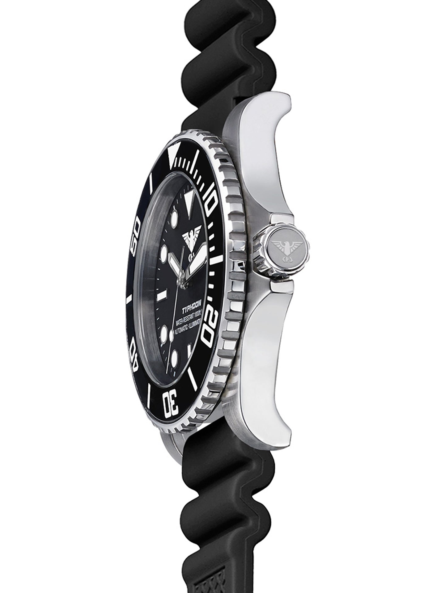 TYPHOON | Automatik Analog | Steel