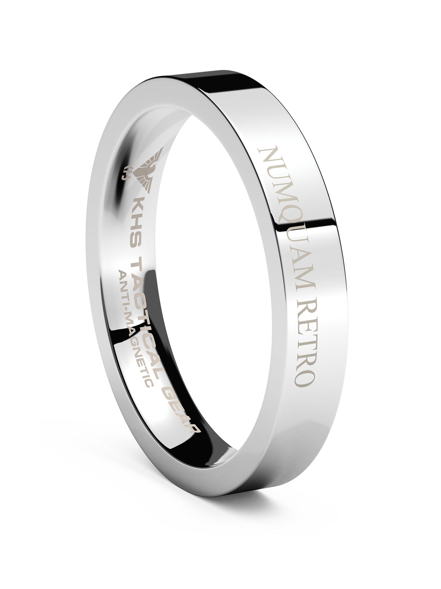 Tungsten ring motto