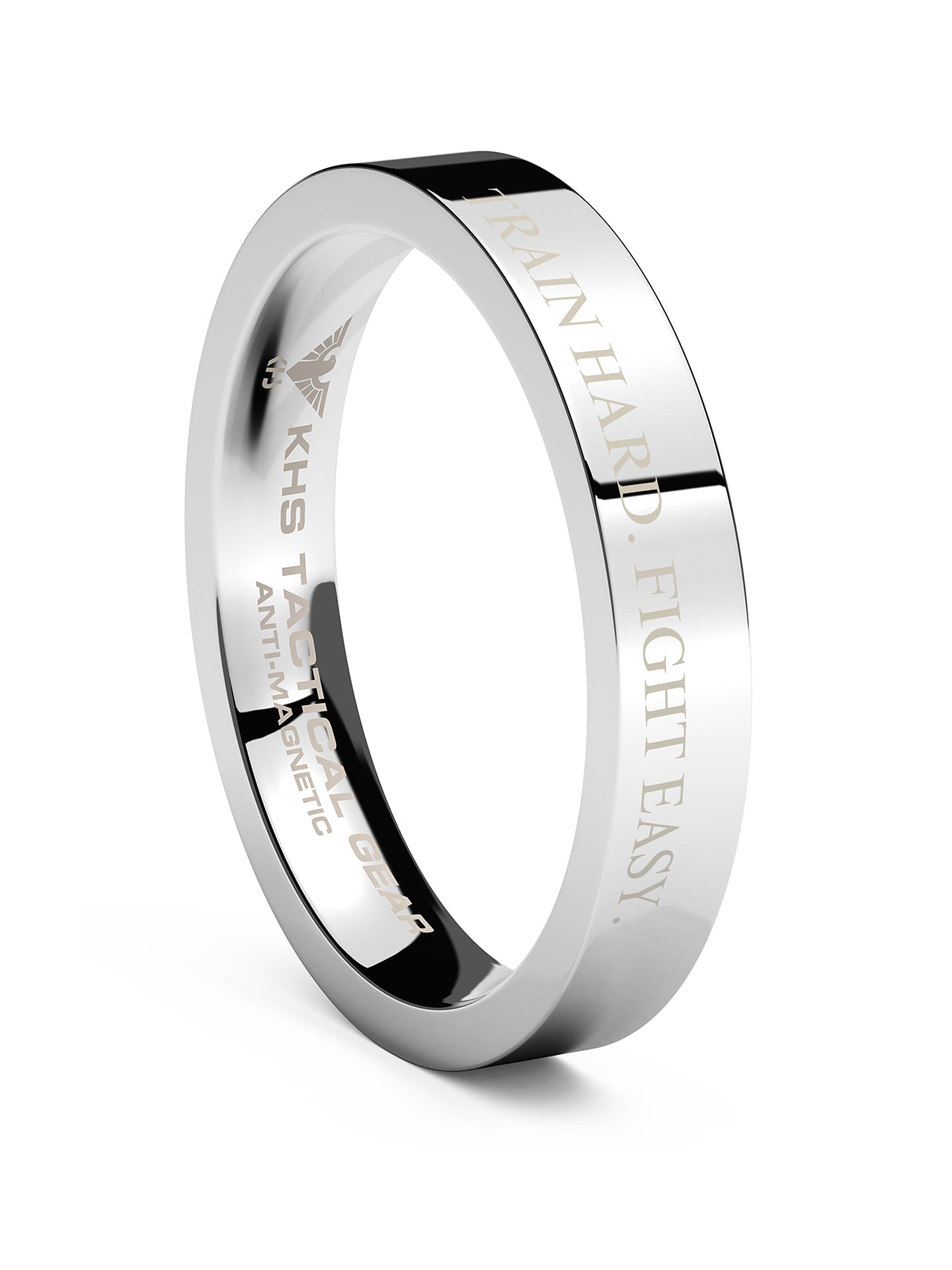 Tungsten ring motto
