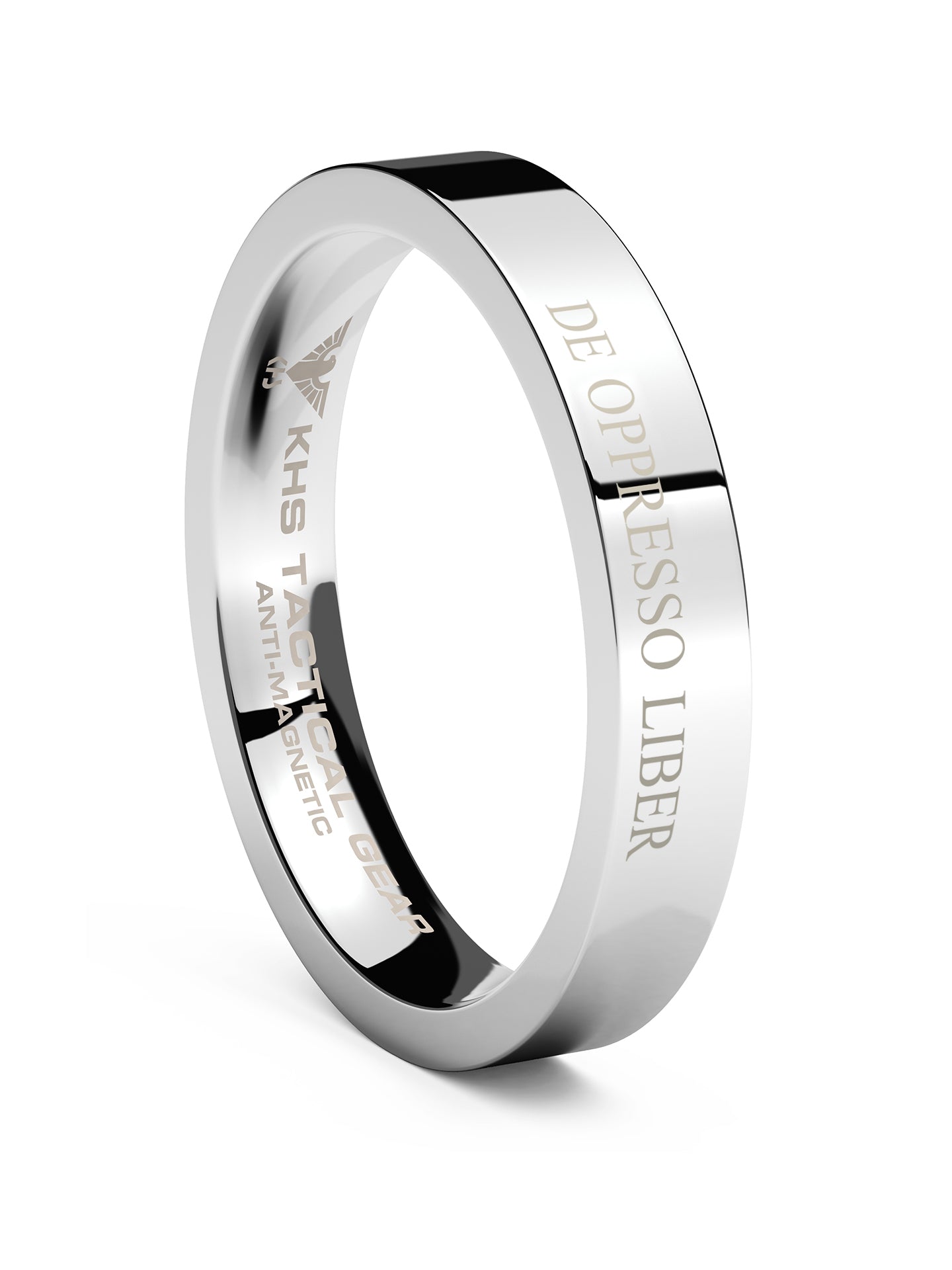 Tungsten ring motto