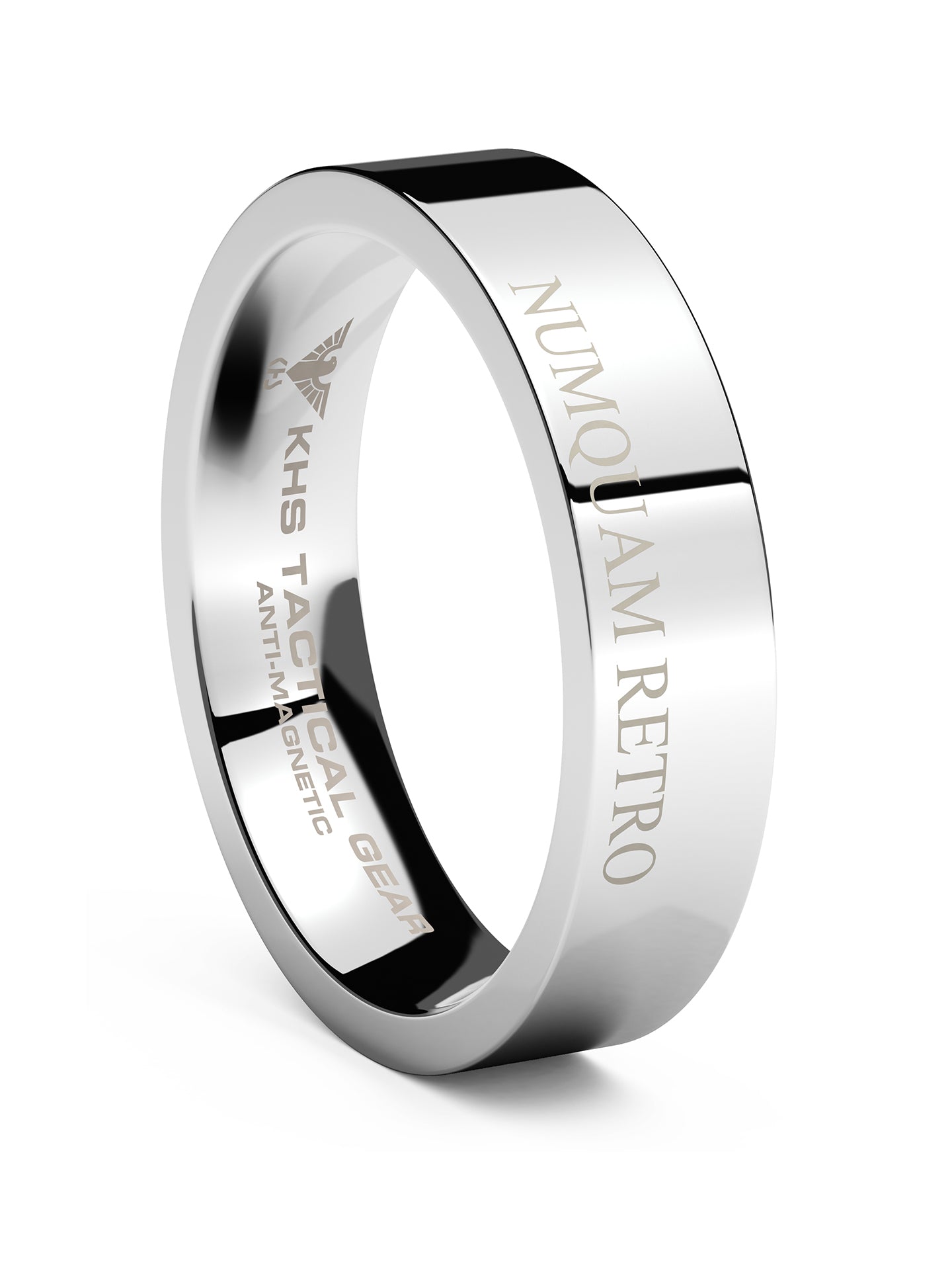Tungsten ring motto