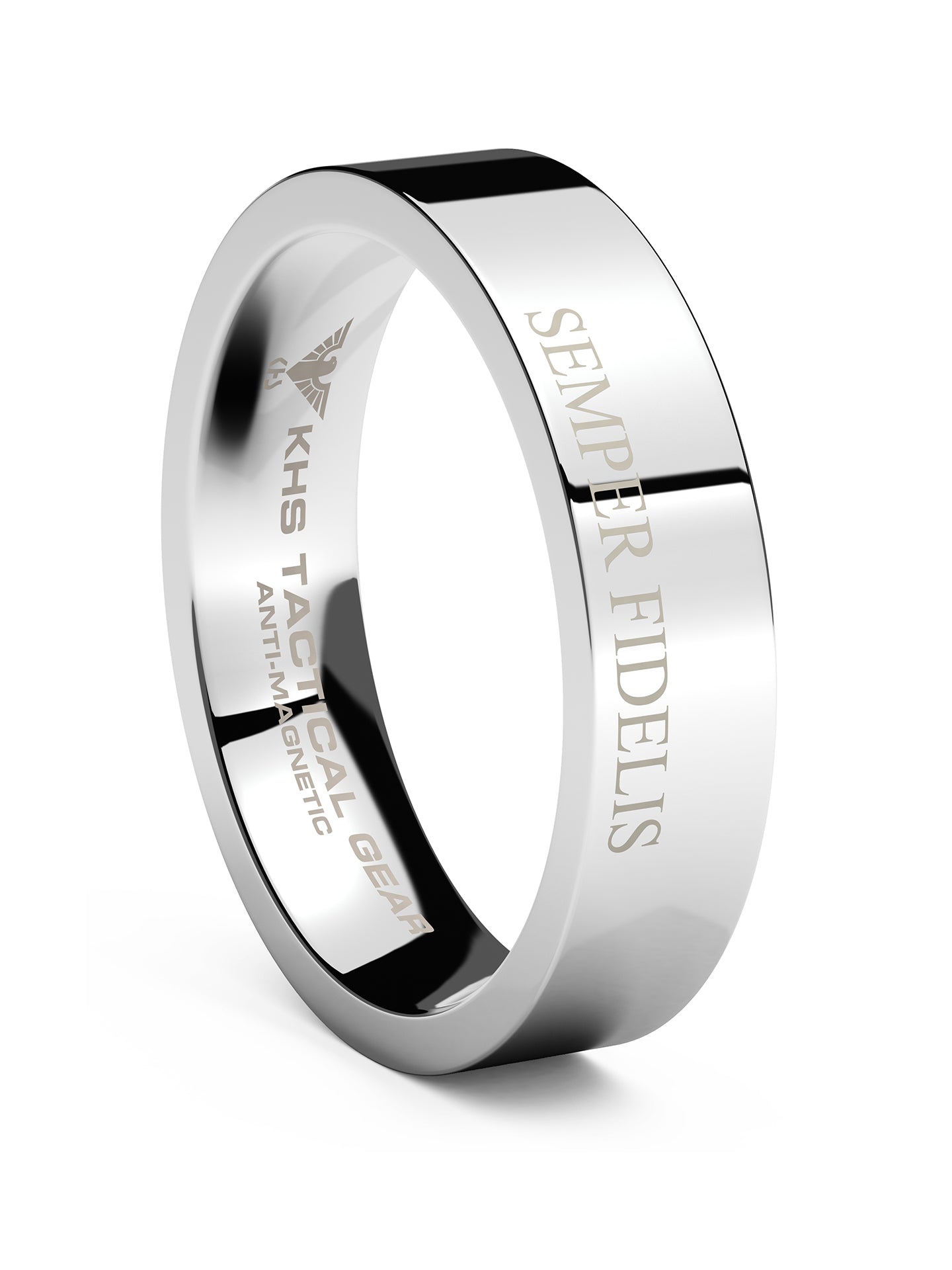 Tungsten ring motto