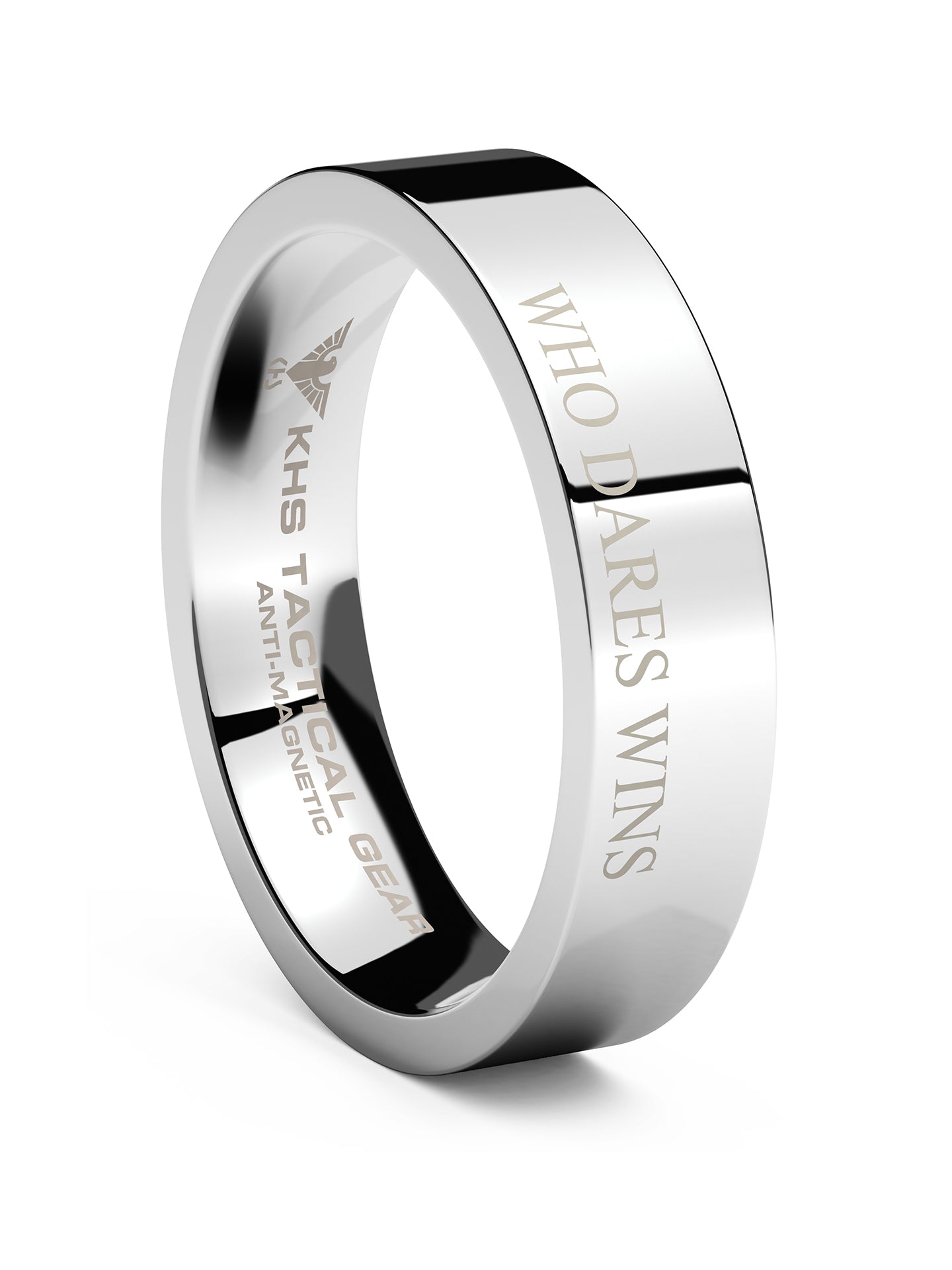 Tungsten ring motto