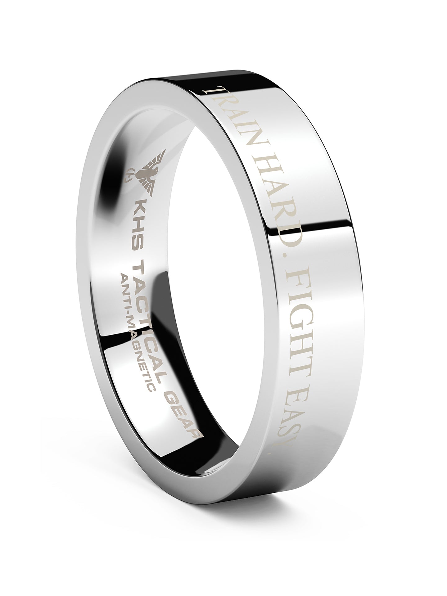 Tungsten ring motto