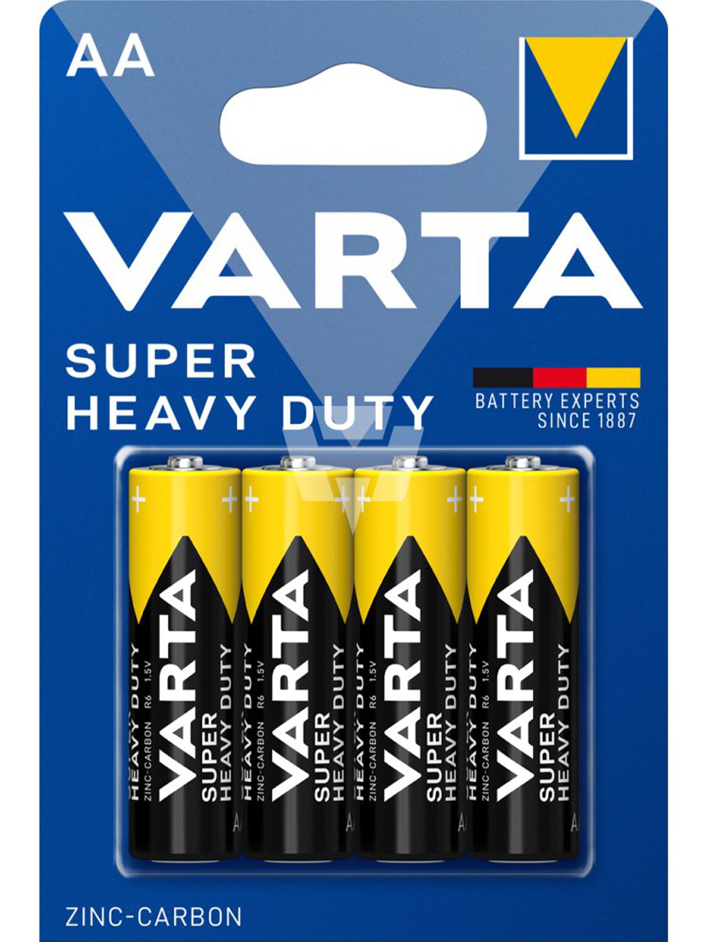 1 x 4 VARTA SUPER HEAVY DUTY | AA